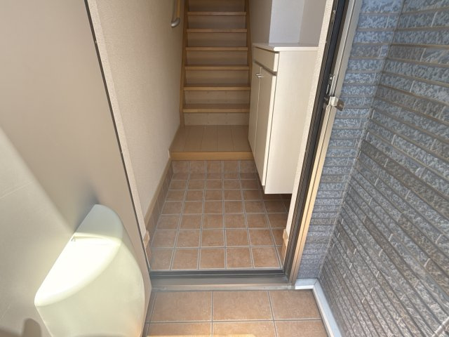 ソレイユの玄関