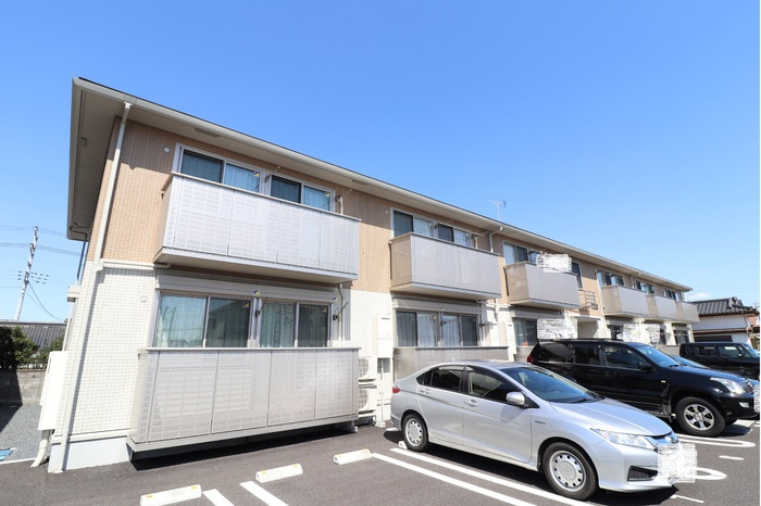 Ｄ－ｒｏｏｍ赤塚　Bの外観|外はこのようになっています