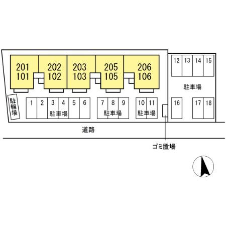 シュプルースの区画図