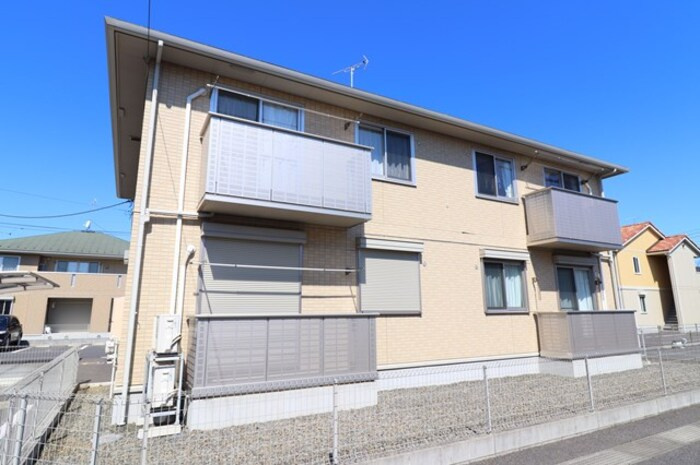 スカイブルー　Ａの外観|外観は落ち着いています
