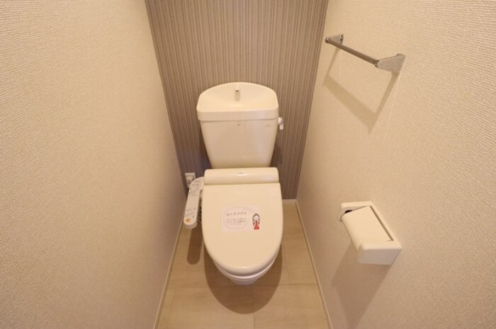 スカイブルー　Ａのトイレ|トイレもきれいです