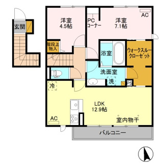 【間取り】 | ビルトモア テラス