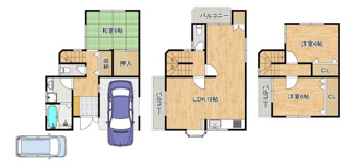 【間取り】 | 太井　中古一戸建
