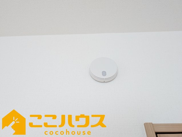名護市宇茂佐1556番　新築戸建て　全7棟　D号棟の設備|火災報知器