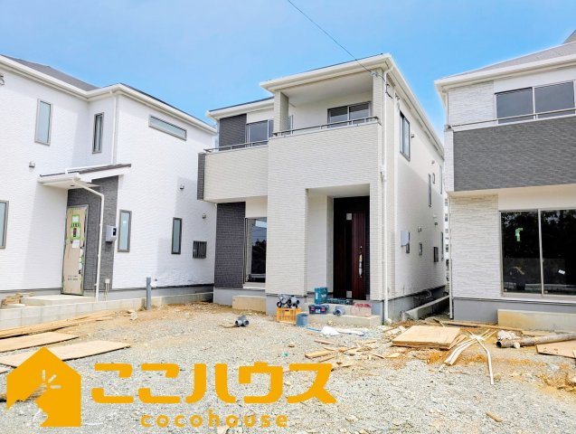 名護市宇茂佐1556番　新築戸建て　全7棟　D号棟の外観|5月14日撮影
長期優良住宅認定物件です