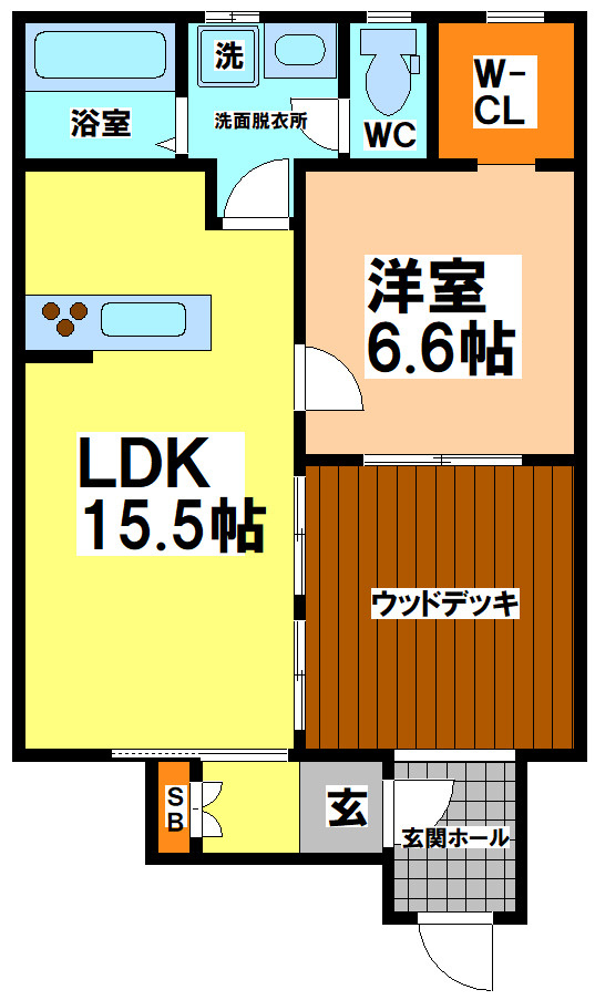 小金井市緑町５丁目のアパート