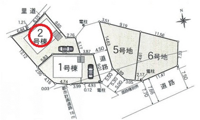 【区画図】 | クレイドルガーデン大和郡山市箕山町第２ | 区画図