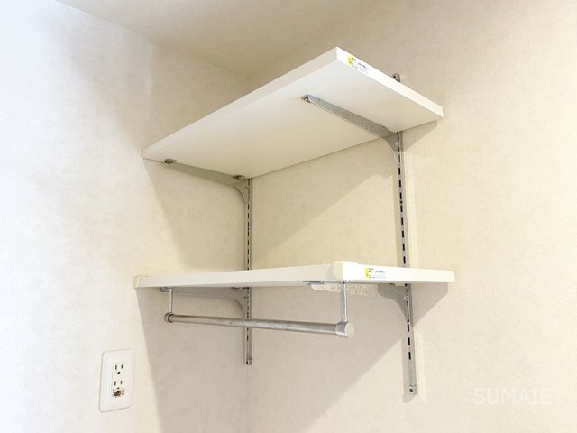 URBAN SKYLINE OMIYAの収納|洗面所に可動棚あります！