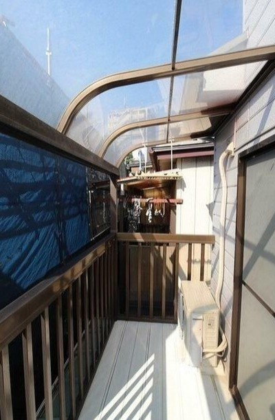 貸家　渋谷区幡ヶ谷のバルコニー|バルコニー