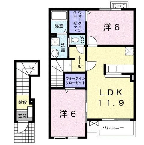 【間取り】 | フォレスタ・高松　Ⅰ