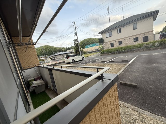 グリーンパーク結城のバルコニー