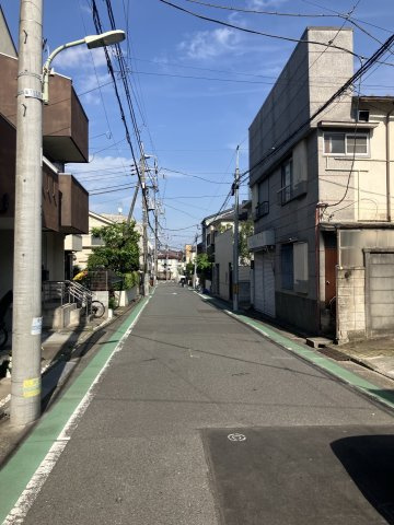 戸建 大田区南久が原２丁目の前面道路含む現地写真