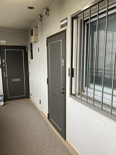 ニックハイム鶴見第二の玄関|玄関　※2026年3月撮影の写真