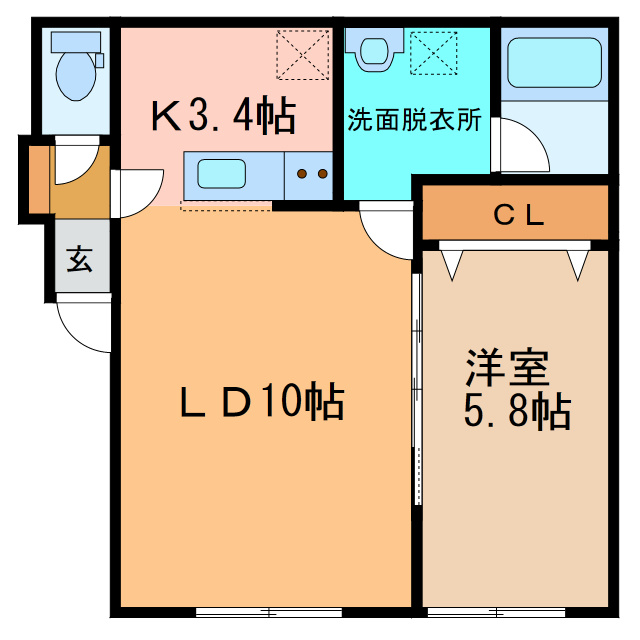 DRIVEの間取り