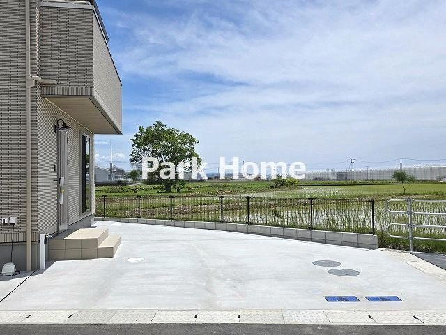 南国市大そね甲 -1号地　新築戸建ての駐車場|駐車2台可能