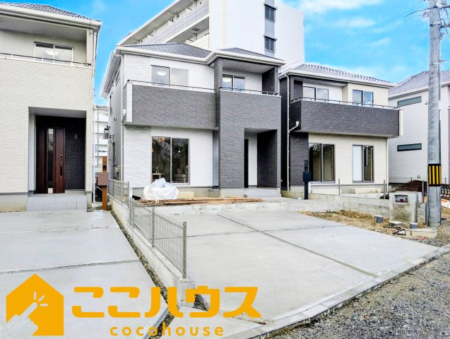 名護市宇茂佐1556番　新築戸建て　全7棟　E号棟の外観|長期優良住宅認定物件です！