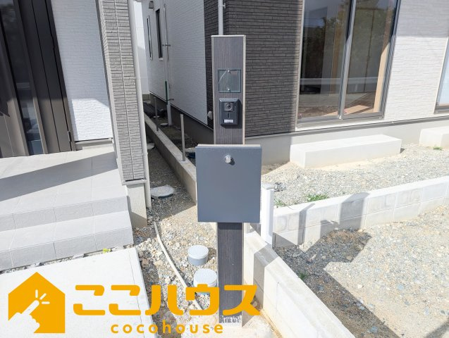 名護市宇茂佐1556番　新築戸建て　全7棟　E号棟のその他|機能門柱