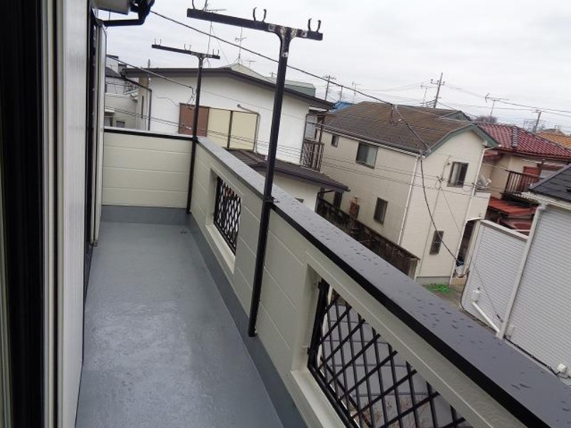 佐倉市西志津３丁目のバルコニー