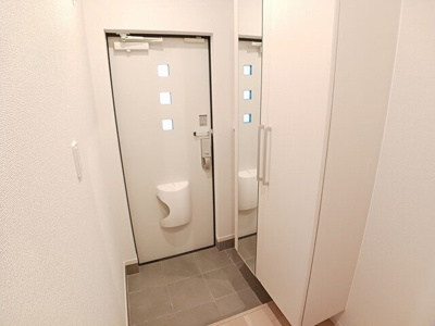 【玄関】 | グリーン　フラット　Ａ | シンプルで使いやすい玄関です