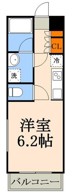 blue palette浦安の間取り