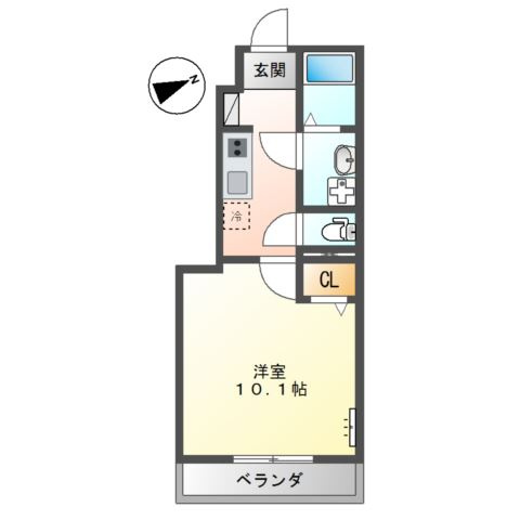 ハニーカルテットの間取り