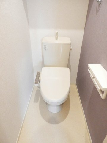 ルミナーレＢのトイレ|シンプルで使いやすいトイレです