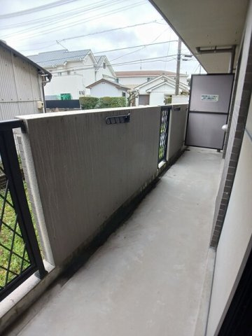 ボンヌールのバルコニー|広々としたバルコニーです