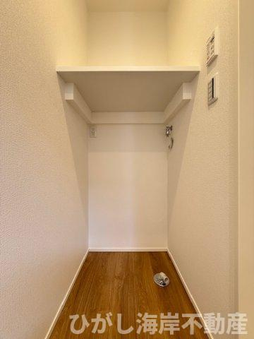 茅ケ崎市松林１丁目　新築戸建　全31区画のランドリースペース|洗濯機置場