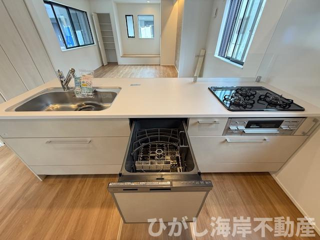 茅ケ崎市松林１丁目　新築戸建　全31区画のキッチン|食洗器付きシステムキッチン