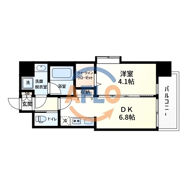 スプランディッド天王寺Ⅲの間取り|スプランディッド天王寺ⅠⅠⅠ　間取り