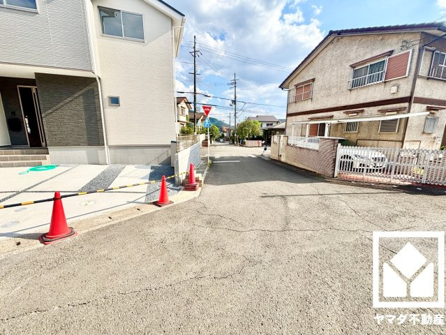 伏見区醍醐柿原町　2期　1号地の外観|5月29日　現地写真更新