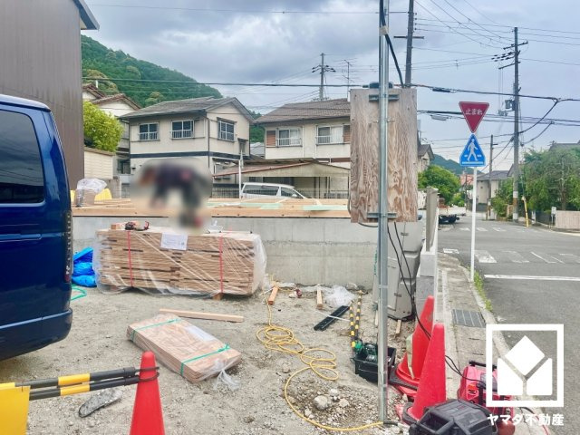 伏見区醍醐柿原町　2期　1号地の外観|5月29日　現地写真更新