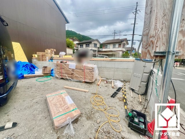 伏見区醍醐柿原町　2期　1号地の外観|5月29日　現地写真更新