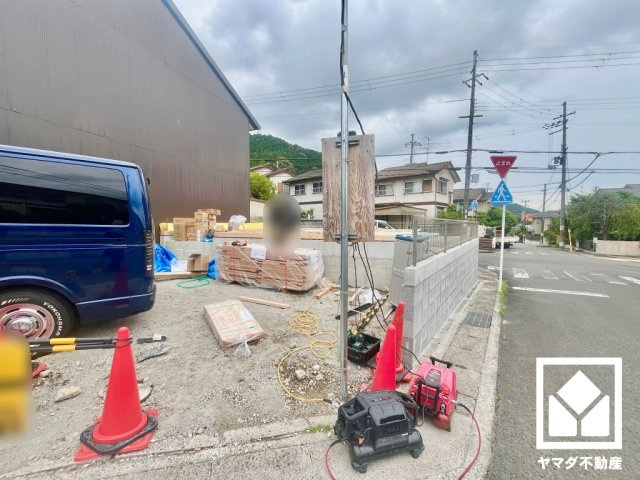 伏見区醍醐柿原町　2期　1号地の前面道路含む現地写真|6月22日　現地写真更新