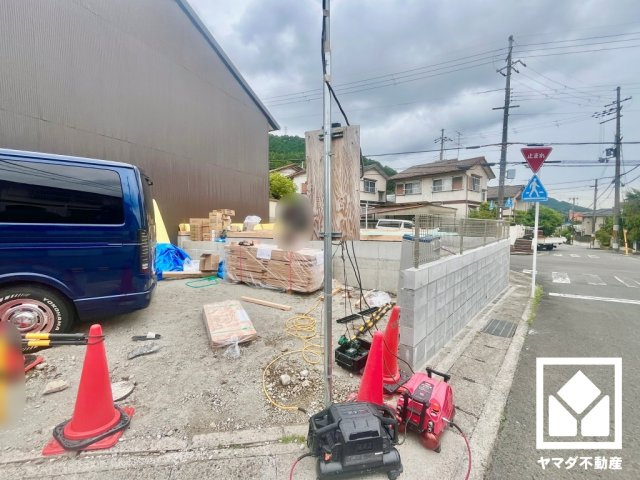 伏見区醍醐柿原町　2期　1号地の前面道路含む現地写真|6月22日　現地写真更新