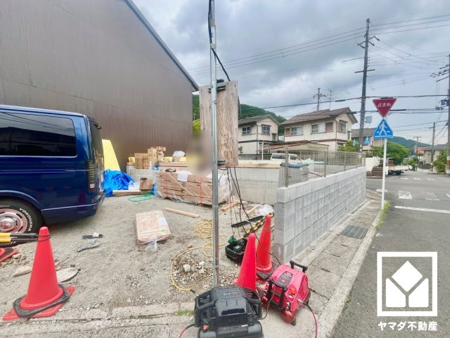 伏見区醍醐柿原町　2期　1号地の前面道路含む現地写真|6月22日　現地写真更新