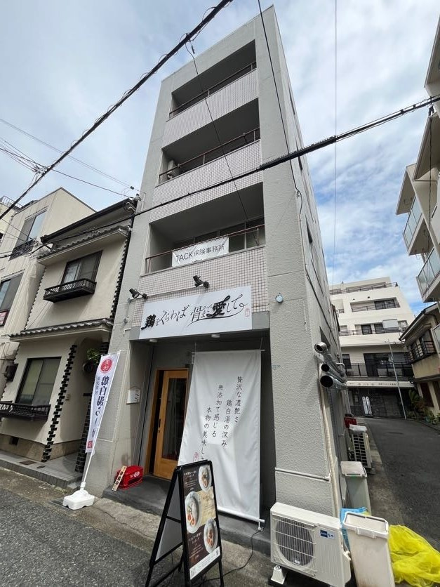 田辺ハイツの外観|きれいな外観です