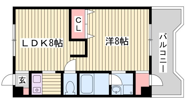 コンフォートメイアイⅡの間取り