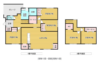 【間取り】 | 福岡県大牟田市大字歴木