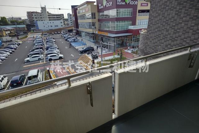 リブレ和光のバルコニー