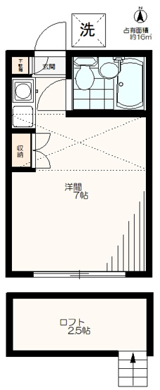 【間取り】 | 第2コーポ石原