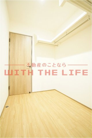 L-bloom東櫛原【キャッシュバック対象】の収納|ウォークインクローゼットです