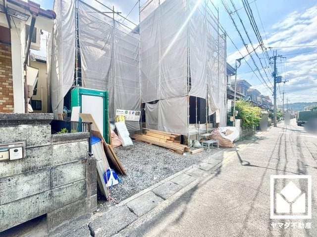 八幡市川口東扇　02期の外観|8月4日　現地写真更新