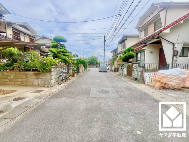 八幡市川口東扇　02期の前面道路含む現地写真|6月19日　現地写真更新