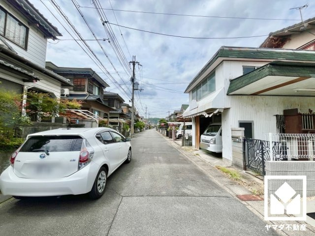 八幡市川口東扇　02期の前面道路含む現地写真|4月26日　現地写真更新