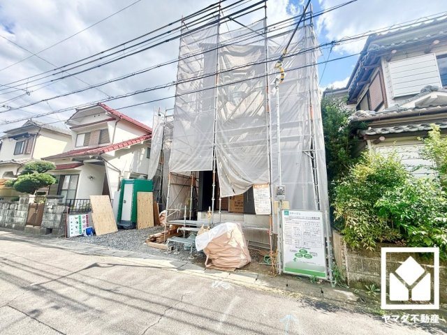 八幡市川口東扇　02期の外観|8月4日　現地写真更新