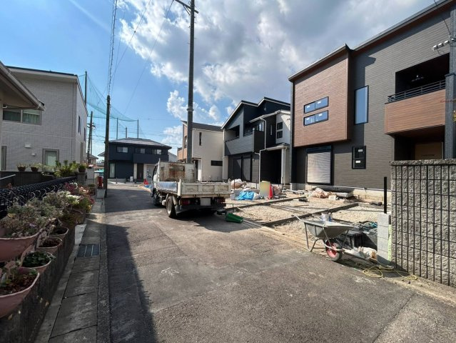 【商談中】ブルーミングガーデン　丹羽郡扶桑町大字高雄覚王寺前　全3区画分譲の外観|「現地（2026年8月24日）撮影」　
■全体写真　
■ヤマダ不動産　株式会社リライフ　
