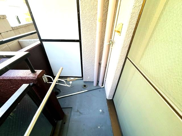 六甲アサヒのバルコニー