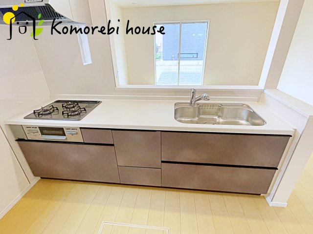 第１鴻巣市富士見町　新築一戸建て　Aのキッチン|キッチンでお料理をお楽しみください