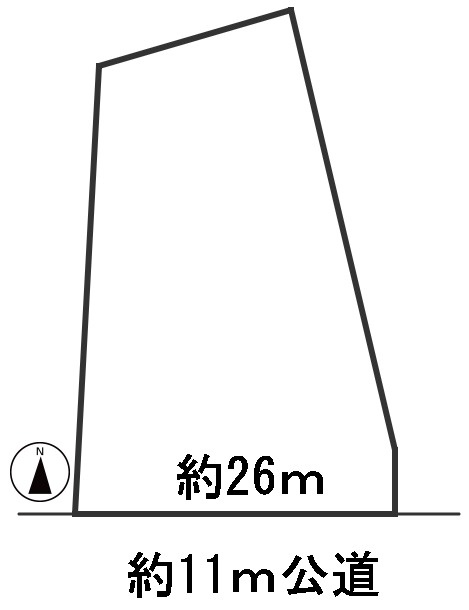 ６６８２１　不破郡関ケ原土地の区画図